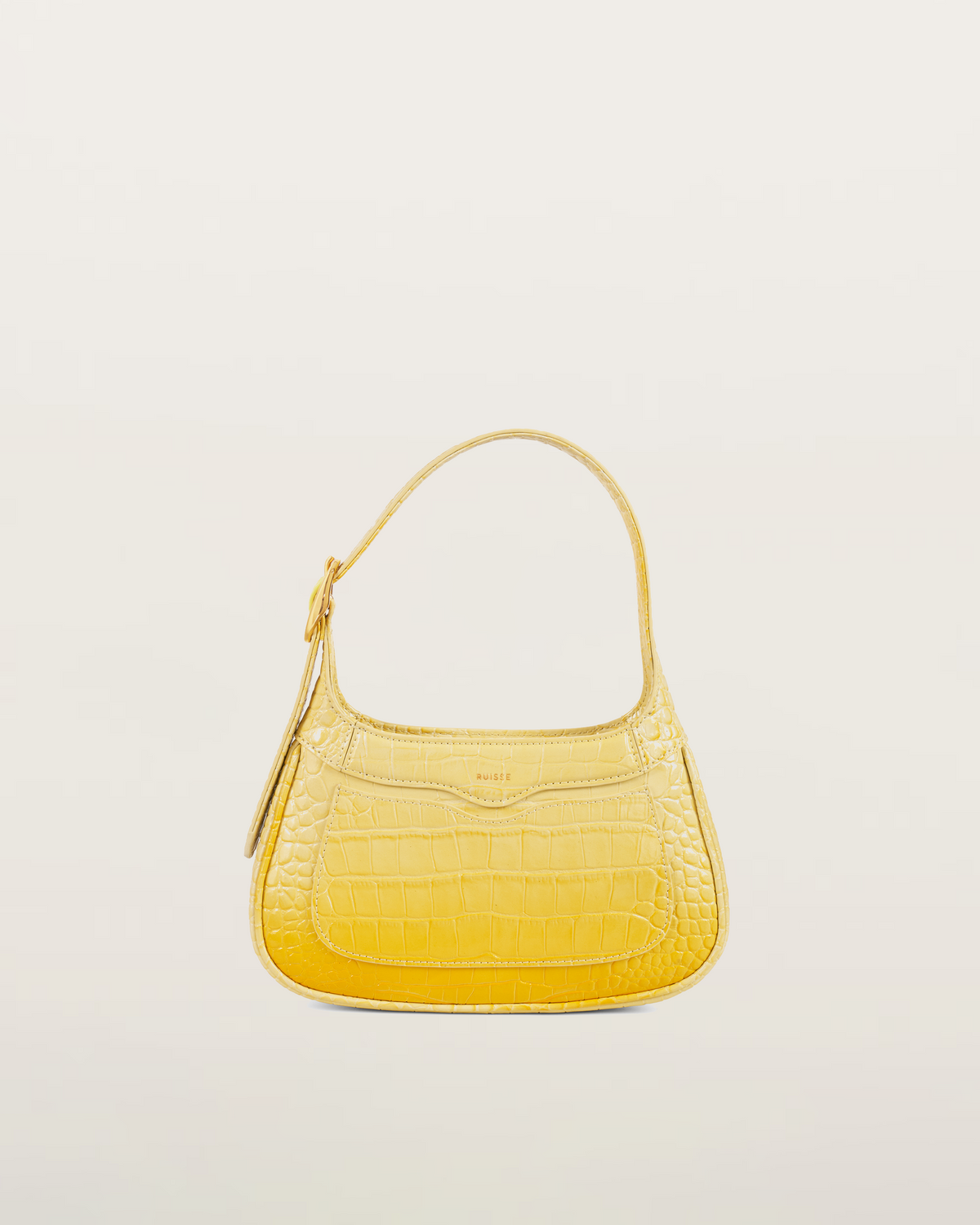 Ruisse Freya Gradient Croc Shoulder Bag - Yellow – DAZZLE RAVE